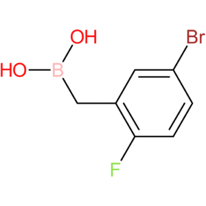 [(5-bromo-2-fluorophenyl)methyl]boronic acid