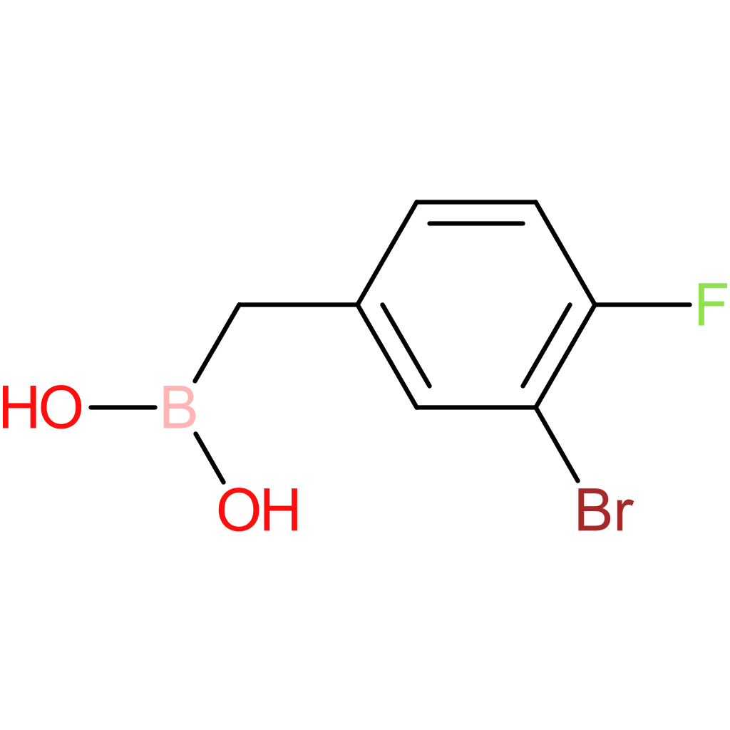 (3-bromo-4-fluorobenzyl)boronic acid