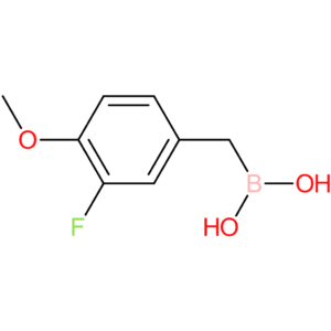 [(3-fluoro-4-methoxyphenyl)methyl]boronic acid