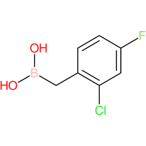 [(2-chloro-4-fluorophenyl)methyl]boronic acid