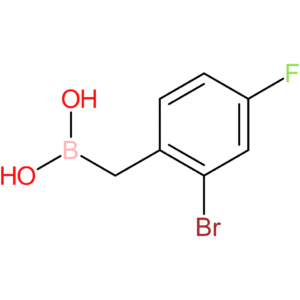[(2-bromo-4-fluorophenyl)methyl]boronic acid