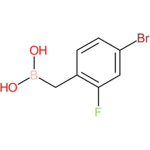 [(4-bromo-2-fluorophenyl)methyl]boronic acid