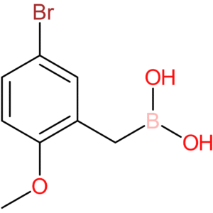 [(5-bromo-2-methoxyphenyl)methyl]boronic acid