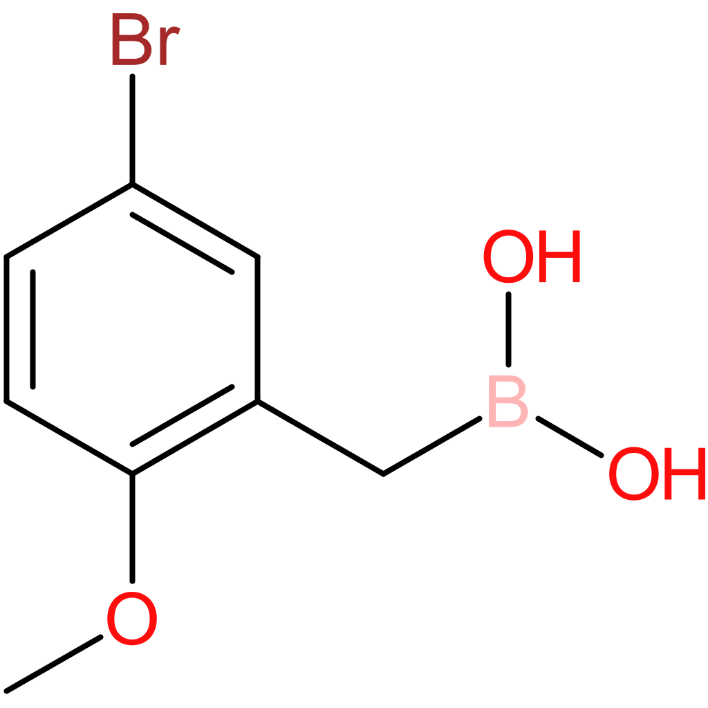 [(5-bromo-2-methoxyphenyl)methyl]boronic acid
