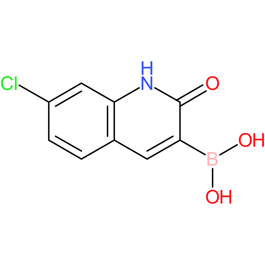 (7-chloro-2-oxo-1,2-dihydroquinolin-3-yl)boronic acid