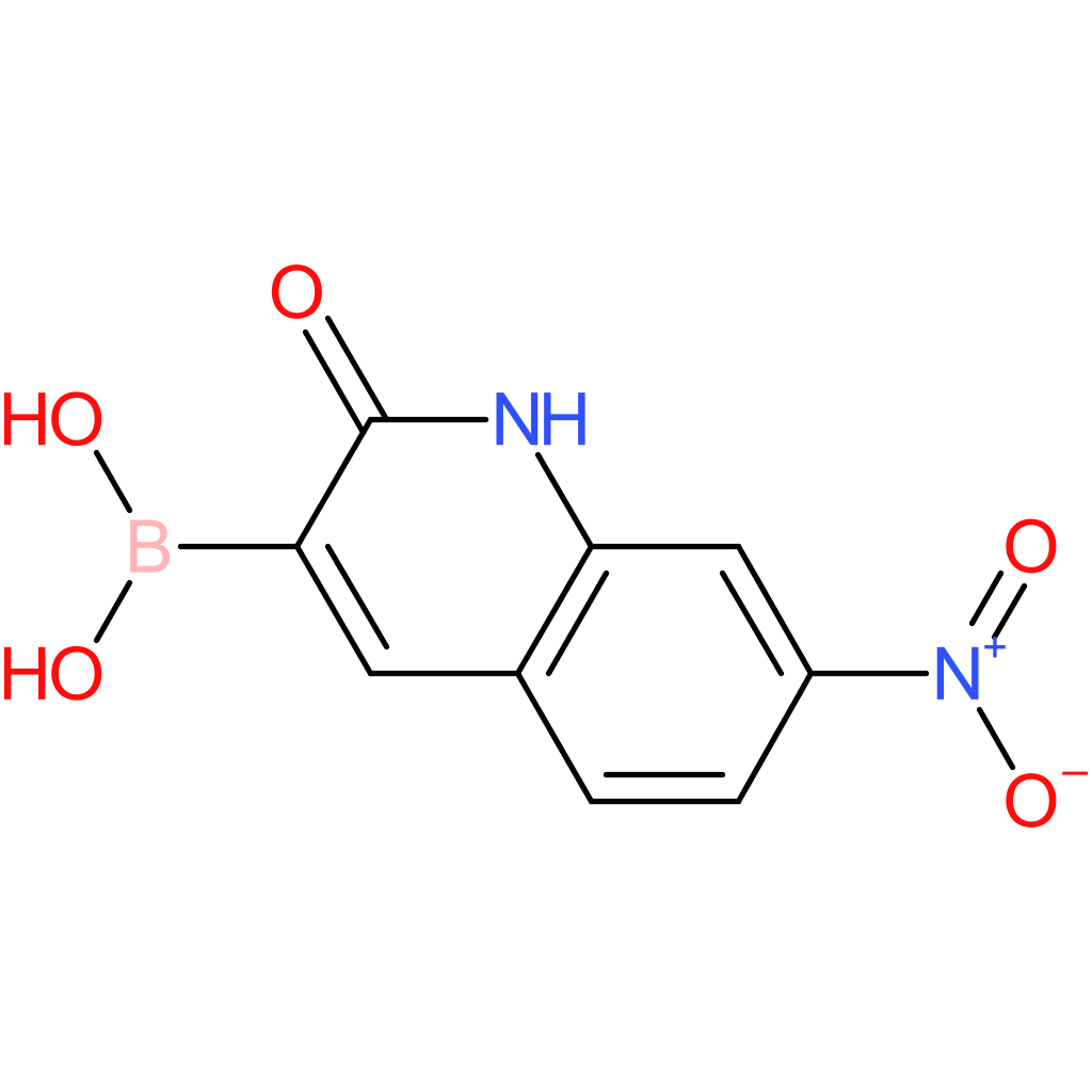 (7-nitro-2-oxo-1,2-dihydroquinolin-3-yl)boronic acid