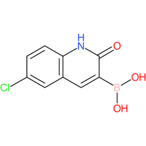 (6-chloro-2-oxo-1,2-dihydroquinolin-3-yl)boronic acid