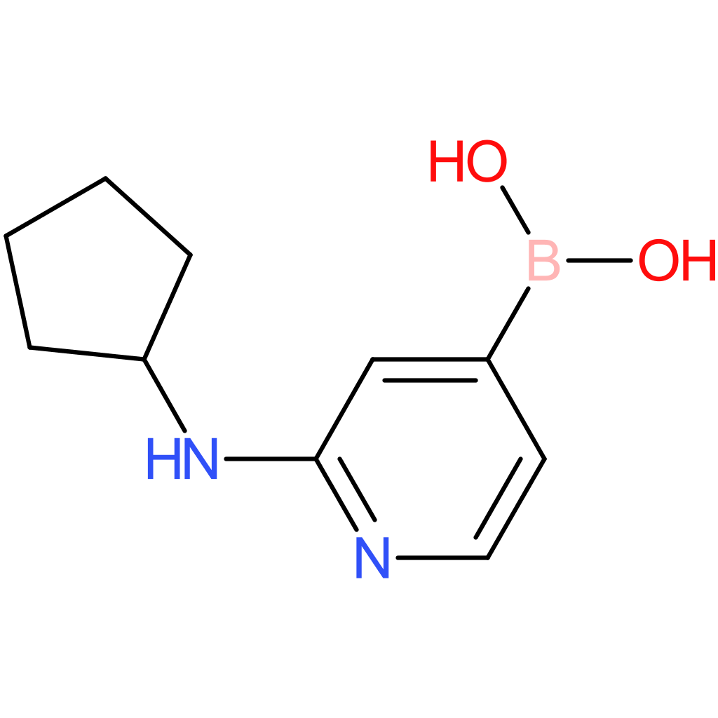 2-(cyclopentylamino)pyridin-4-ylboronic acid