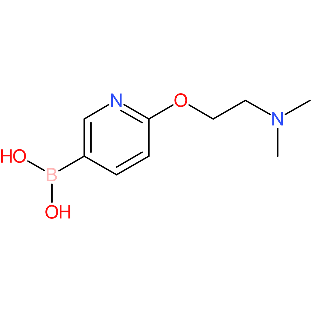 2-(2-dimethylamino-ethoxy)-pyridine-5-boronic acid