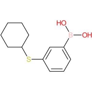 3-(cyclohexylthio)phenylboronic acid