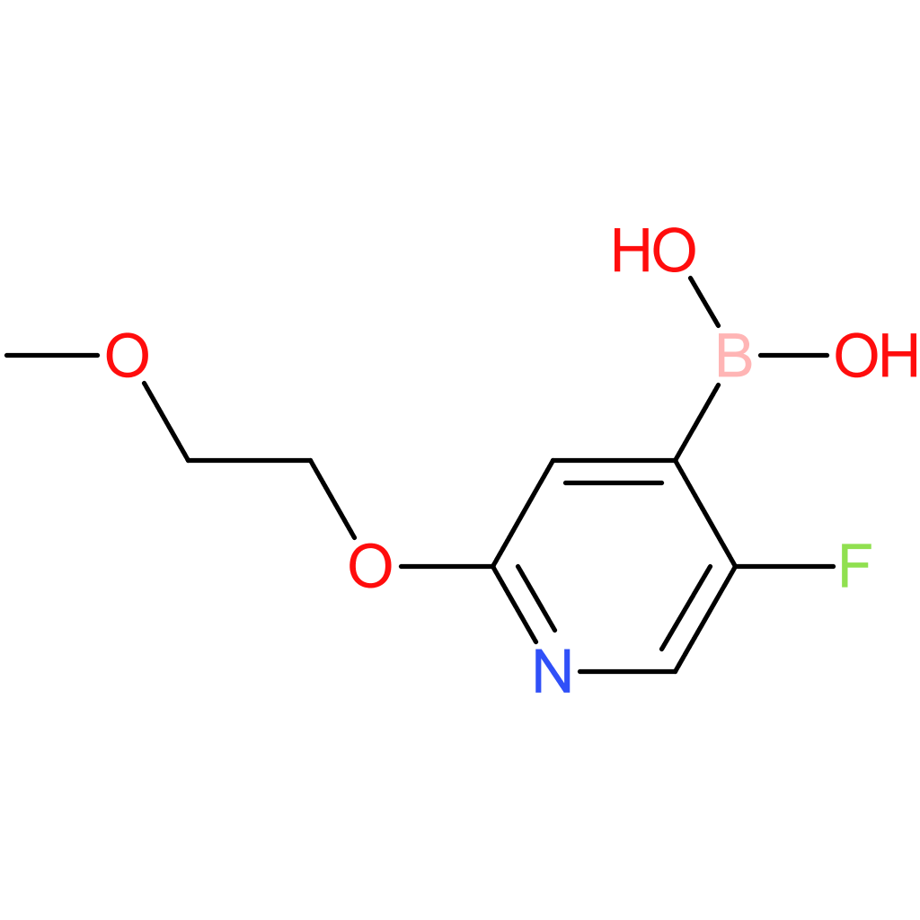 5-fluoro-2-(2-methoxyethoxy)pyridine-4-boronic acid