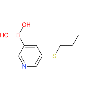 5-(butylthio)pyridine-3-boronic acid