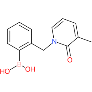 (2-[(3-methyl-2-oxo-1,2-dihydropyridin-1-yl)methyl]phenyl)boronic acid