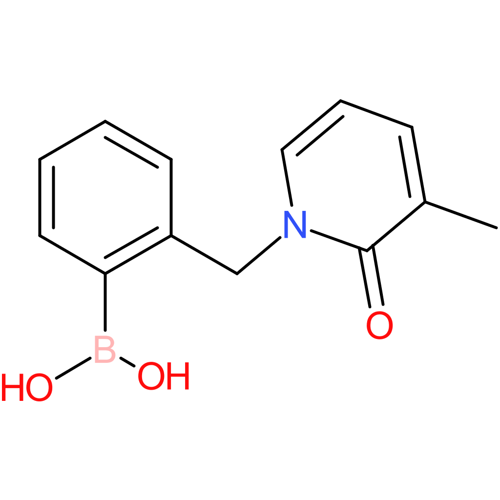 (2-[(3-methyl-2-oxo-1,2-dihydropyridin-1-yl)methyl]phenyl)boronic acid