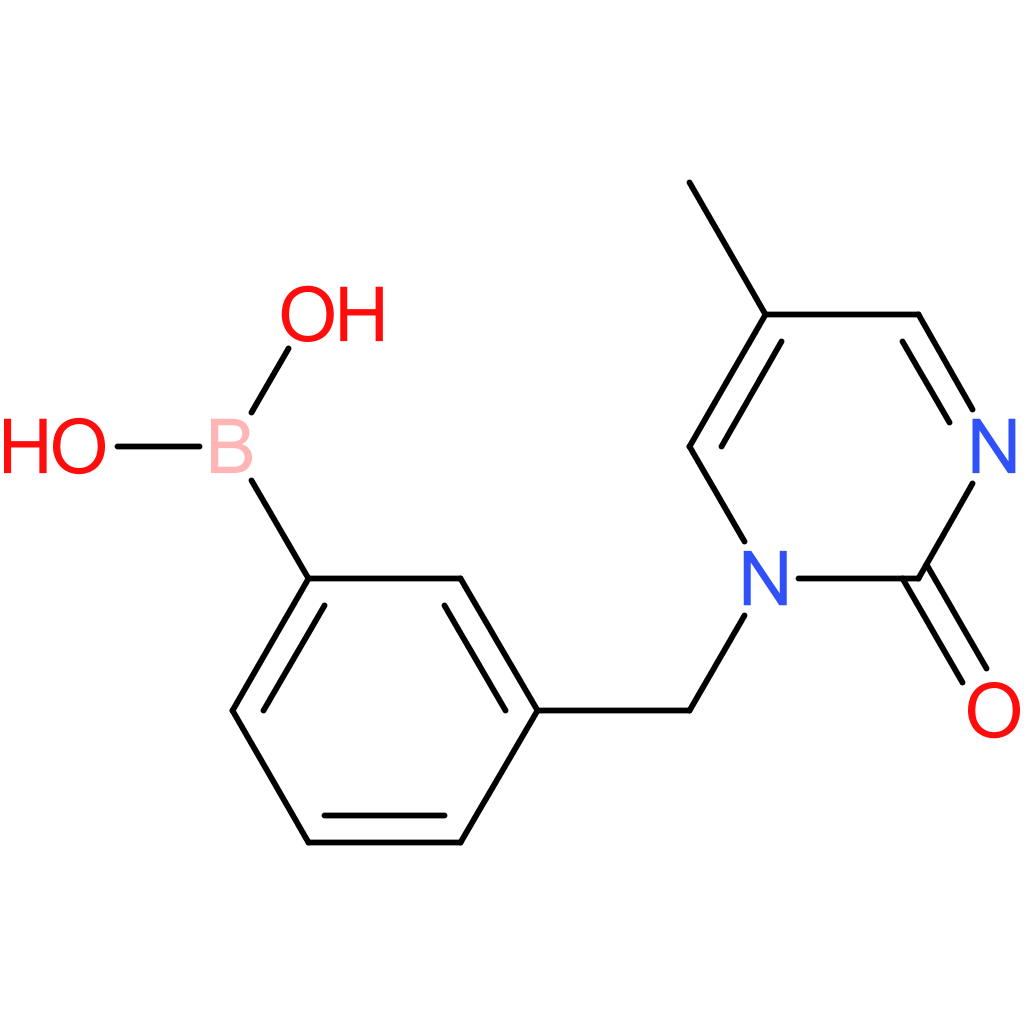 (3-[(5-methyl-2-oxo-1,2-dihydropyrimidin-1-yl)methyl]phenyl)boronic acid