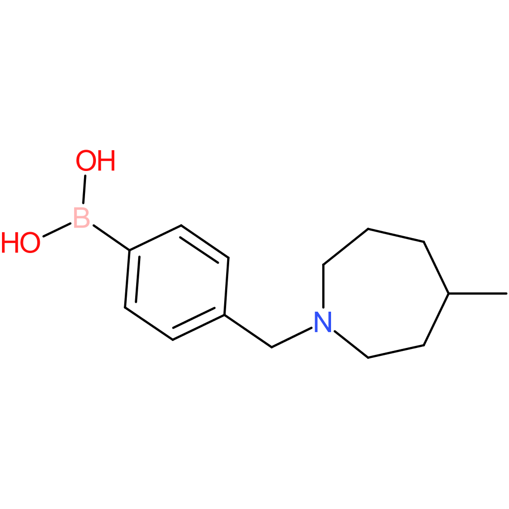 (4-[(4-methylazepan-1-yl)methyl]phenyl)boronic acid