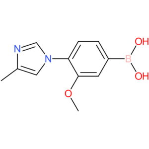 (3-methoxy-4-(4-methyl-1h-imidazol-1-yl)phenyl)boronic acid