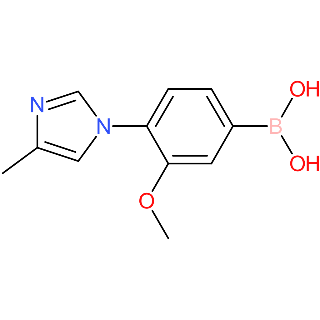 (3-methoxy-4-(4-methyl-1h-imidazol-1-yl)phenyl)boronic acid
