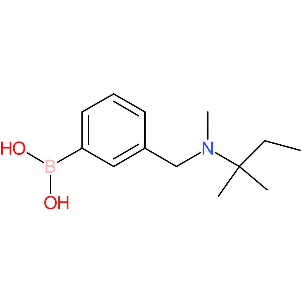 (3-([methyl(2-methylbutan-2-yl)amino]methyl)phenyl)boronic acid