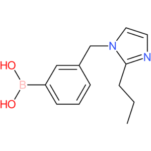 (3-[(2-propyl-1h-imidazol-1-yl)methyl]phenyl)boronic acid