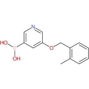 (5-[(2-methylphenyl)methoxy]pyridin-3-yl)boronic acid