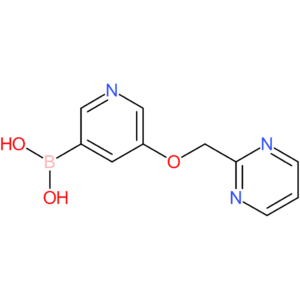 [5-(pyrimidin-2-ylmethoxy)pyridin-3-yl]boronic acid