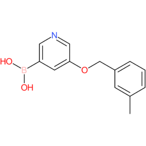 (5-[(3-methylphenyl)methoxy]pyridin-3-yl)boronic acid