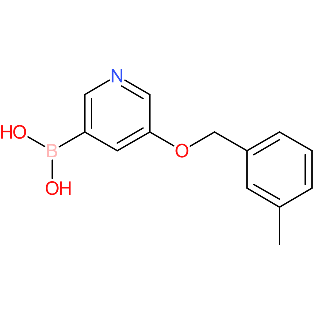(5-[(3-methylphenyl)methoxy]pyridin-3-yl)boronic acid