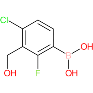 4-chloro-2-fluoro-3-hydroxymethylphenylboronic acid