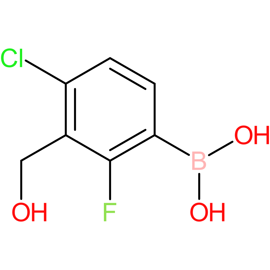 4-chloro-2-fluoro-3-hydroxymethylphenylboronic acid
