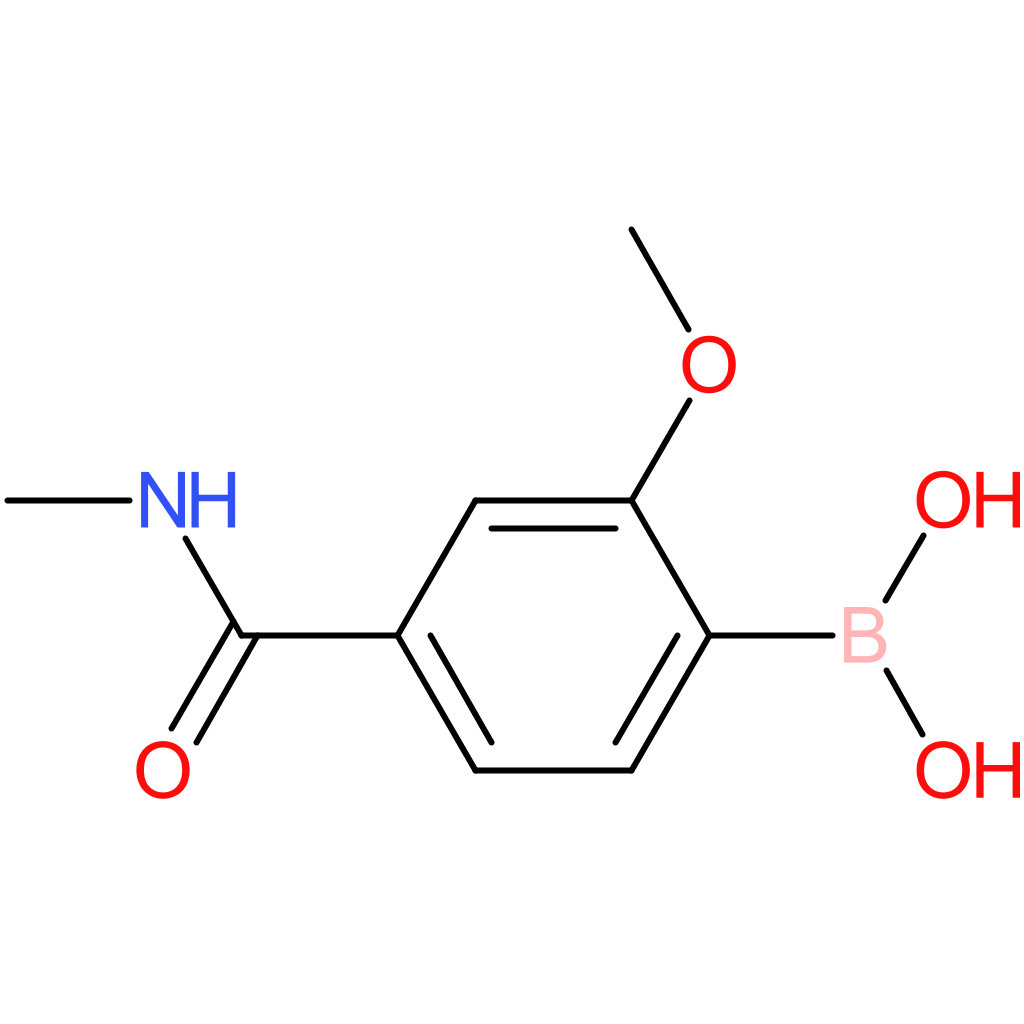 4-(methylcarbamoyl)-2-methoxyphenylboronic acid