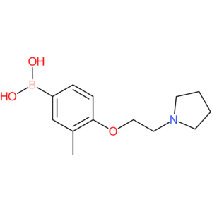(3-methyl-4-[2-(pyrrolidin-1-yl)ethoxy]phenyl)boronic acid