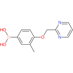 [3-methyl-4-(pyrimidin-2-ylmethoxy)phenyl]boronic acid