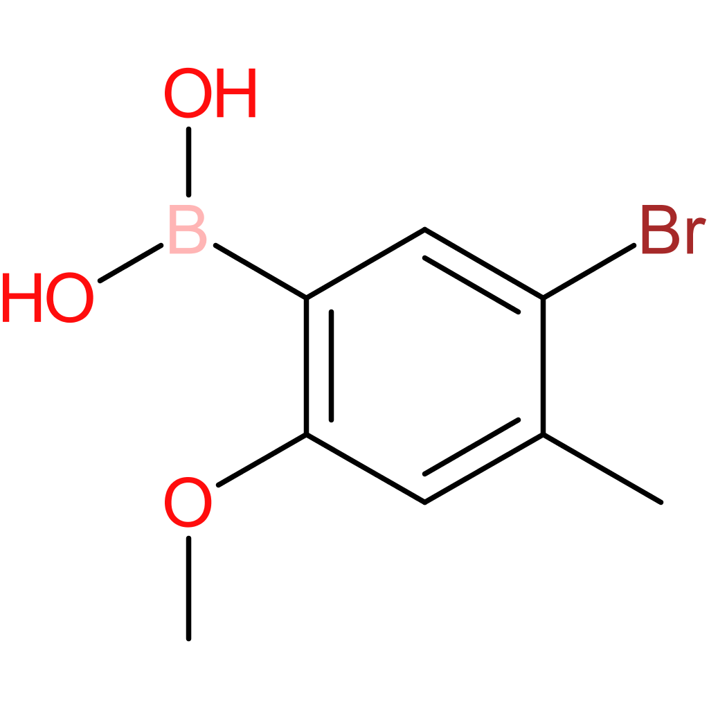 5-bromo-2-methoxy-4-methylphenylboronic acid