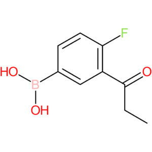 4-fluoro-3-propanoylphenylboronic acid