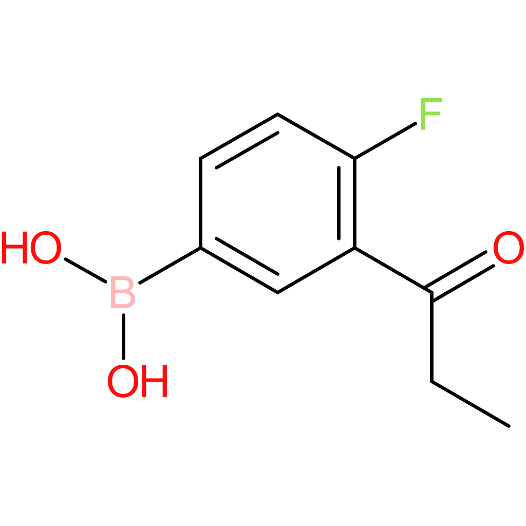 4-fluoro-3-propanoylphenylboronic acid