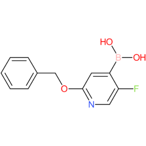 2-benzyloxy-5-fluoropyridine-4-boronic acid