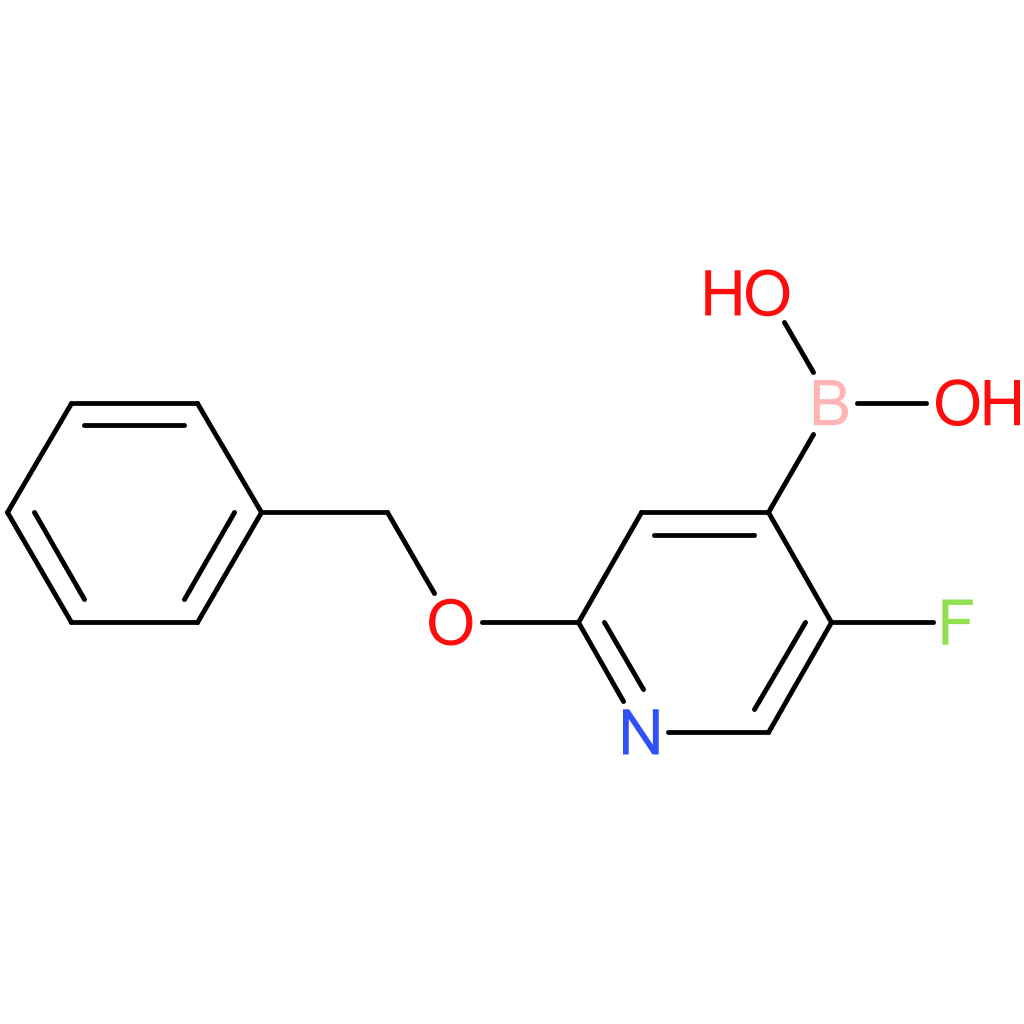 2-benzyloxy-5-fluoropyridine-4-boronic acid