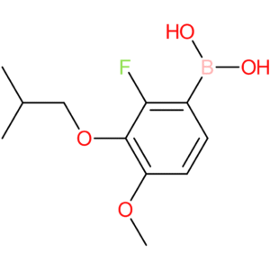 2-fluoro-3-isobutoxy-4-methoxyphenylboronic acid