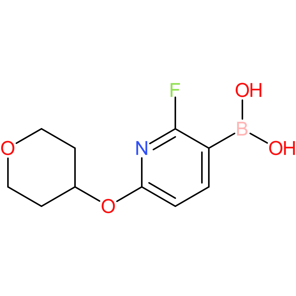 2-fluoro-6-(tetrahydropyran-4-yloxy)pyridine-3-boronic acid