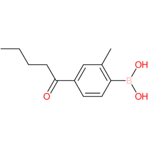 2-methyl-4-pentanoylphenylboronic acid