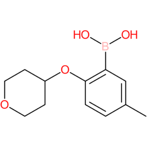 [5-methyl-2-(oxan-4-yloxy)phenyl]boronic acid