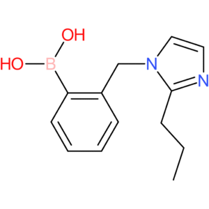(2-[(2-propyl-1h-imidazol-1-yl)methyl]phenyl)boronic acid