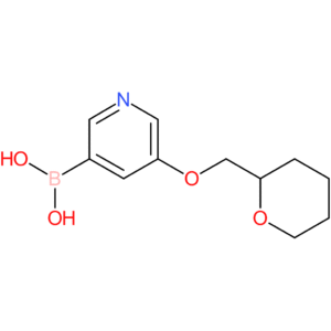 [5-(oxan-2-ylmethoxy)pyridin-3-yl]boronic acid