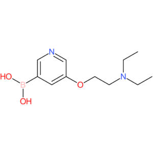 (5-[2-(diethylamino)ethoxy]pyridin-3-yl)boronic acid