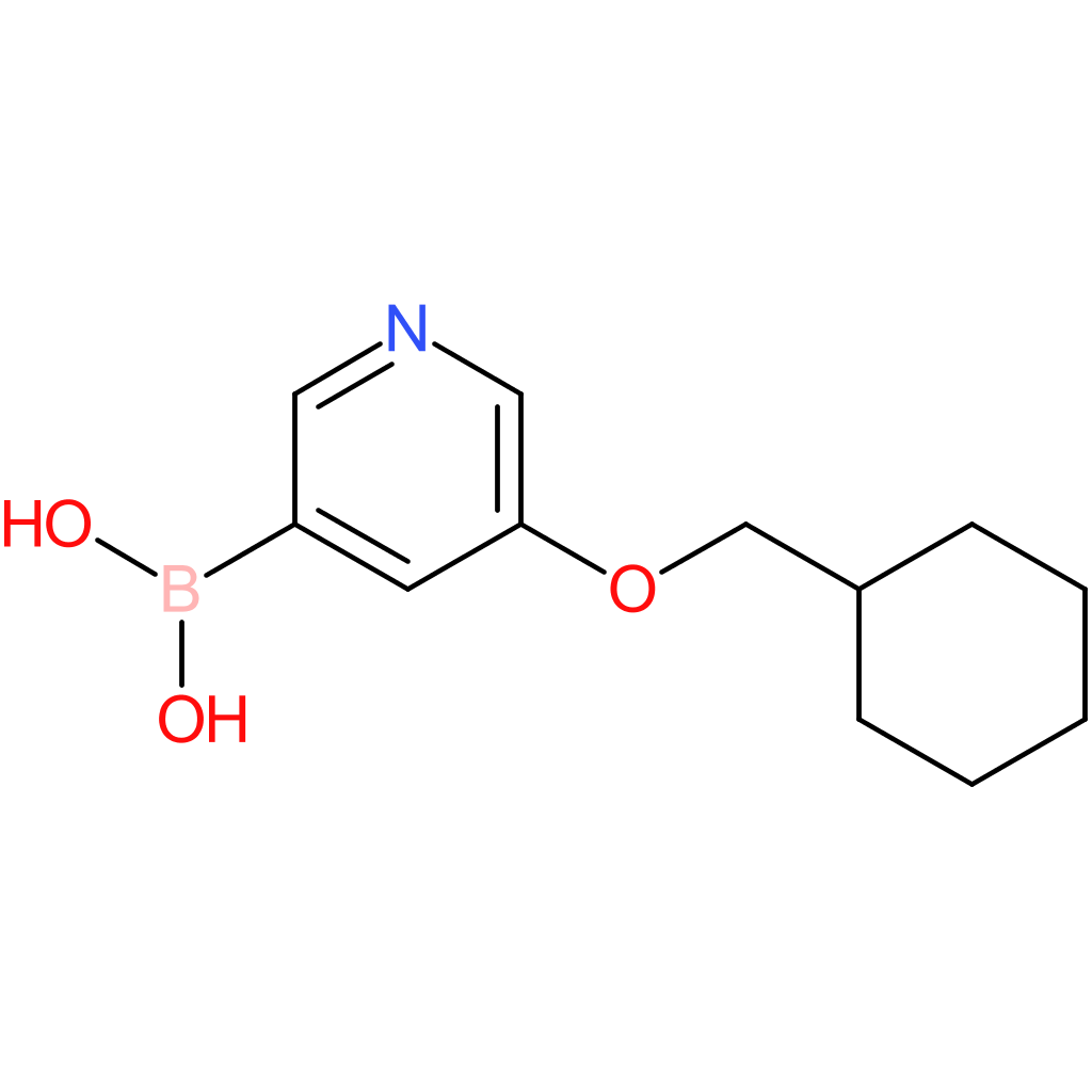 [5-(cyclohexylmethoxy)pyridin-3-yl]boronic acid
