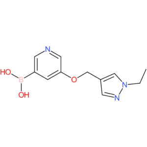 (5-[(1-ethyl-1h-pyrazol-4-yl)methoxy]pyridin-3-yl)boronic acid