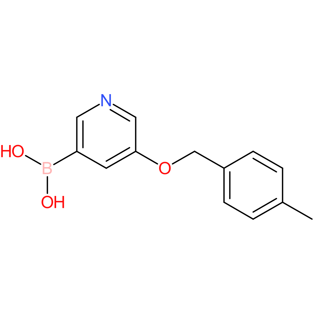 (5-[(4-methylphenyl)methoxy]pyridin-3-yl)boronic acid