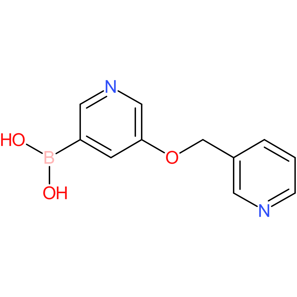 [5-(pyridin-3-ylmethoxy)pyridin-3-yl]boronic acid