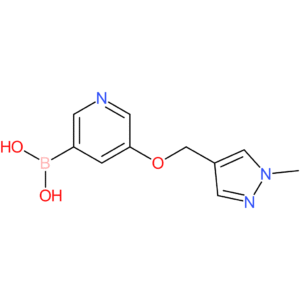 (5-[(1-methyl-1h-pyrazol-4-yl)methoxy]pyridin-3-yl)boronic acid